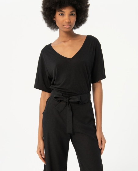 PANTALON LINO CON CINTO 524NAKI523 SURKANA