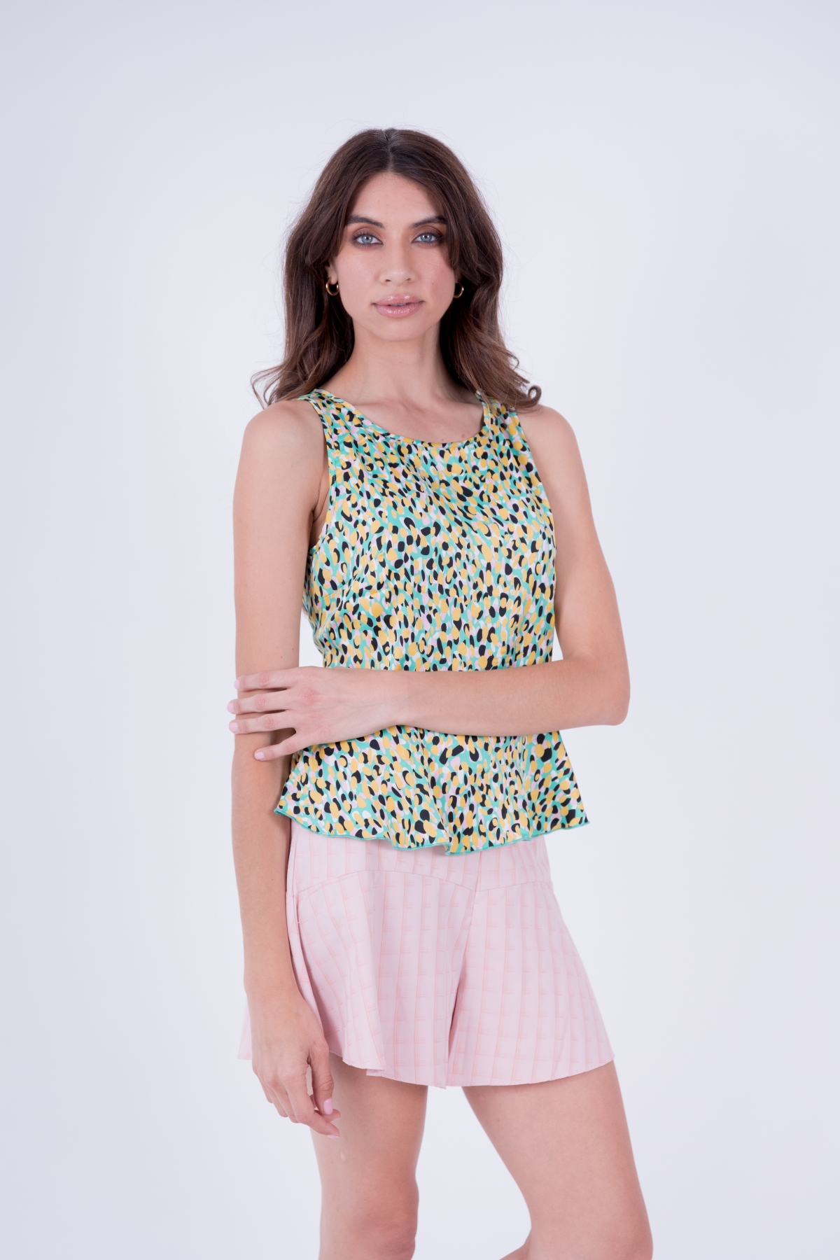 TOP ESTAMPADO VOLANTE LYLU 2440103