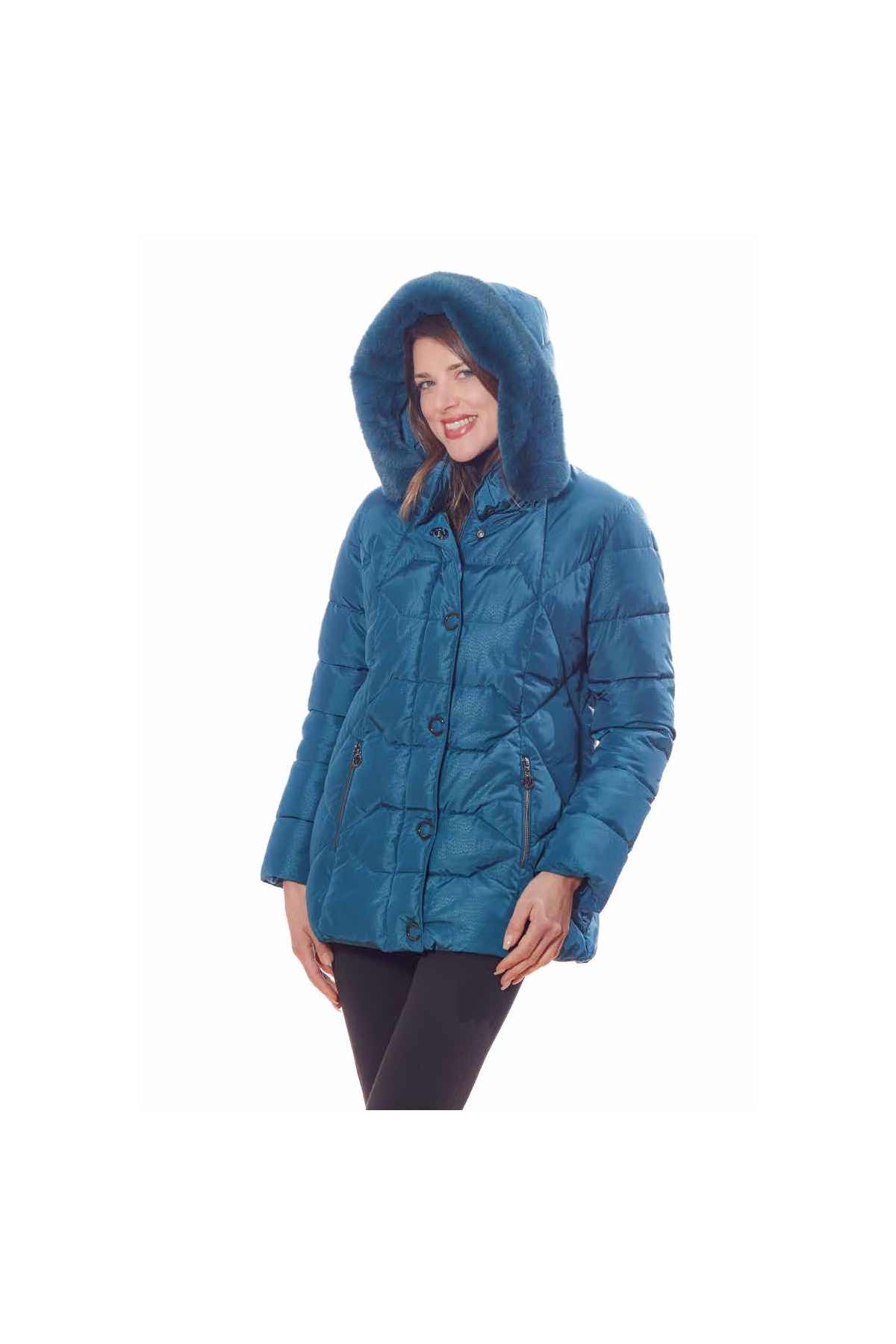 PARKA MUJER GRABADA 042NARA