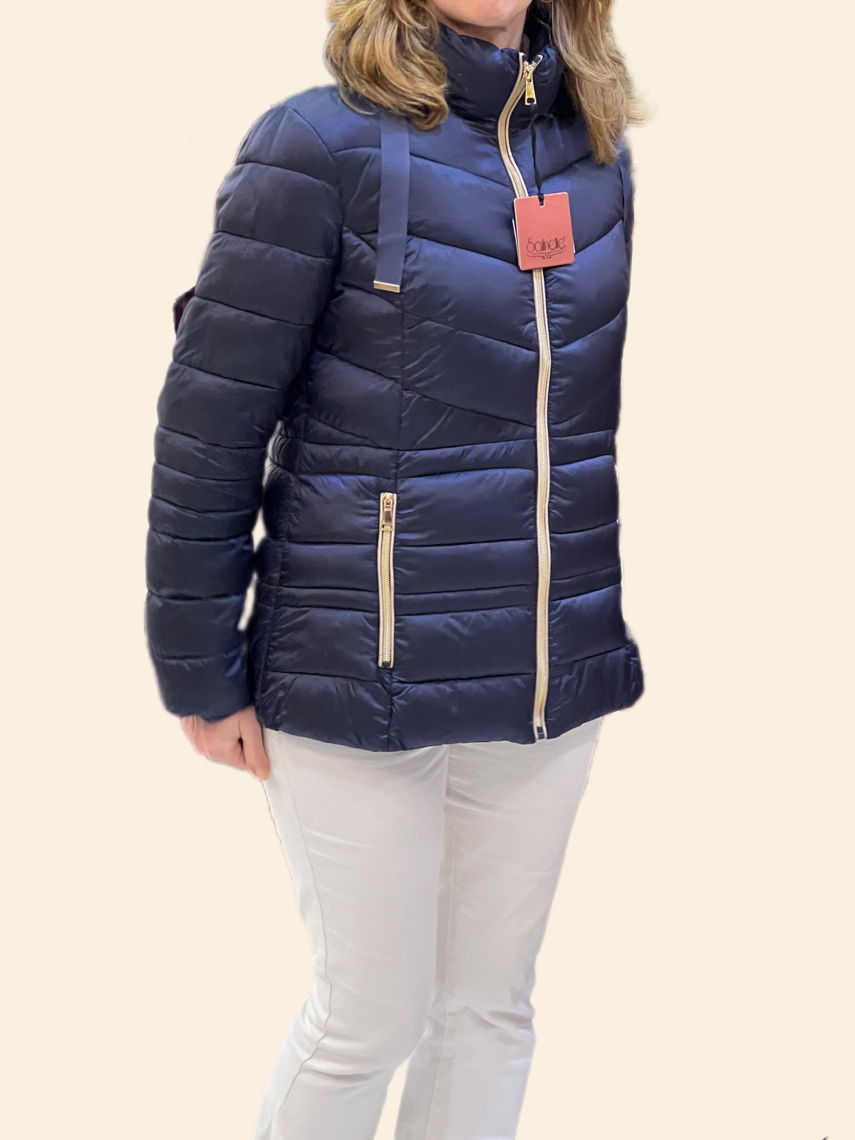 PARKA MUJER BRILLO CORTA 028TAMARA