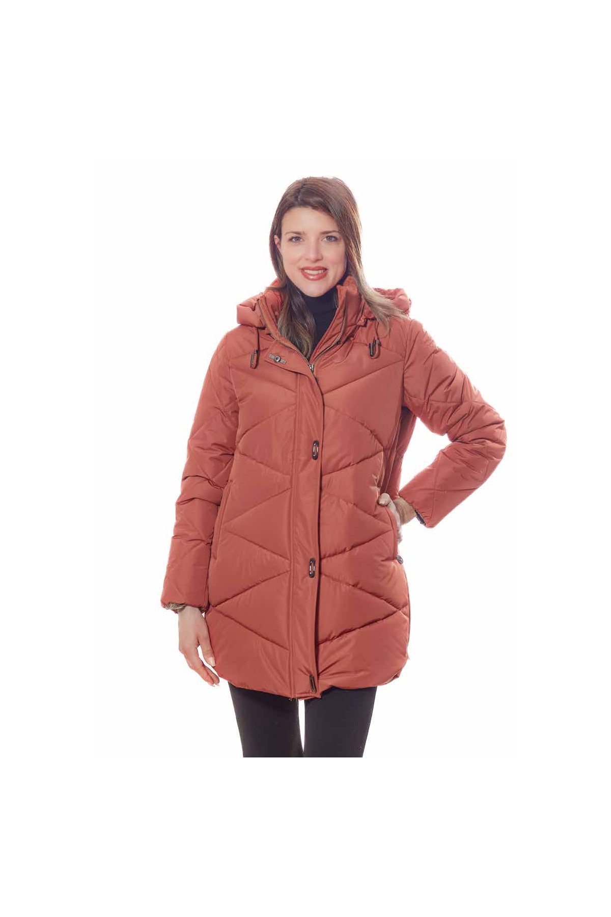 PARKA MUJER SEMILARGA 006CHIARA