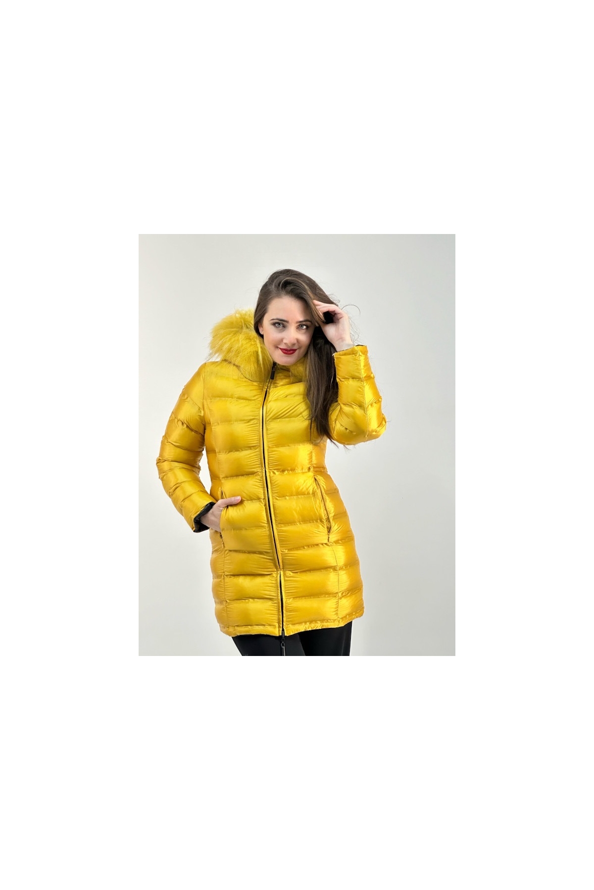 PARKA MUJER BRILLO REVERSIBLE SOLE