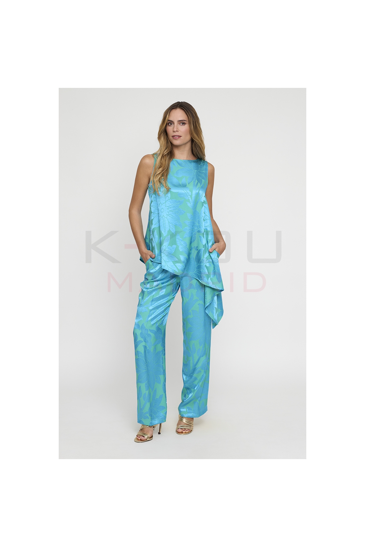 CONTJUNTO DE PANTALON BROCADO K-KOU 2070840702